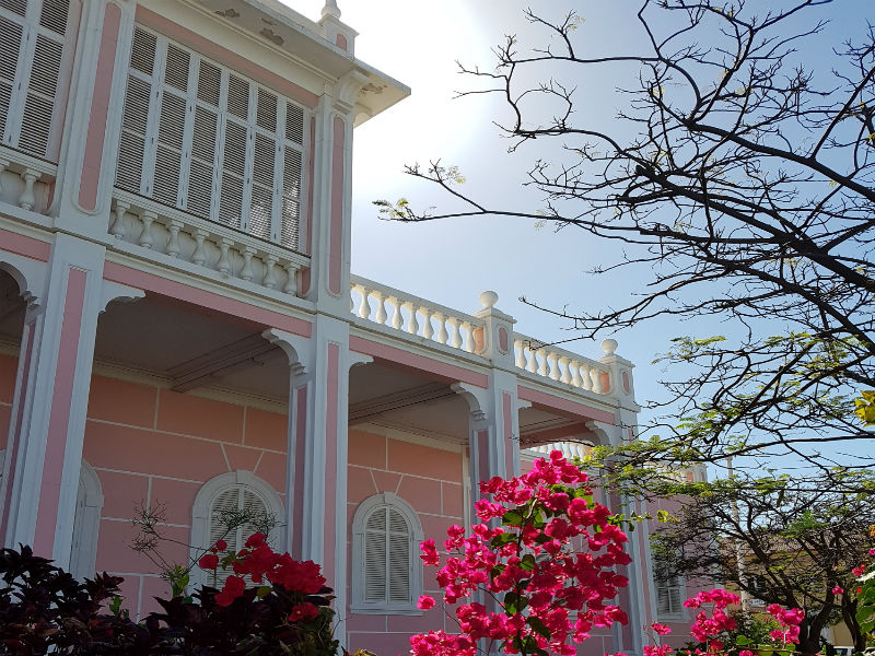Palast Mindelo Kap Verdie