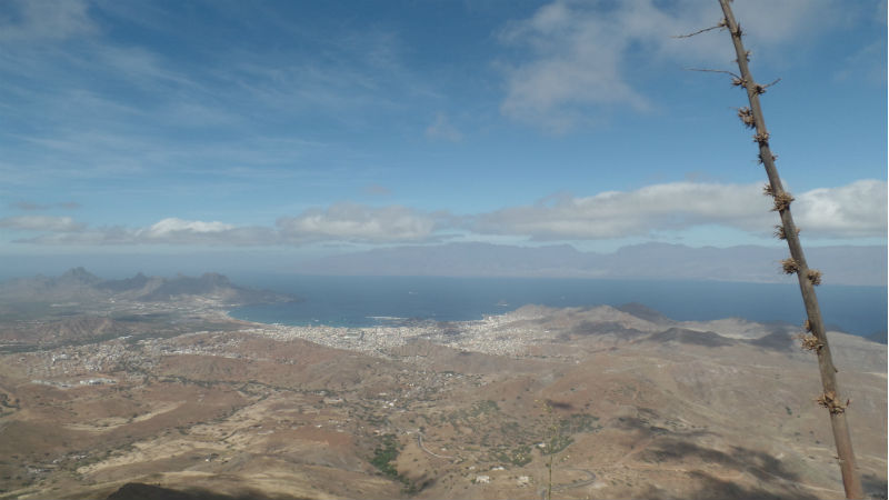 Blick vom Monte Verde - Sao Vicente