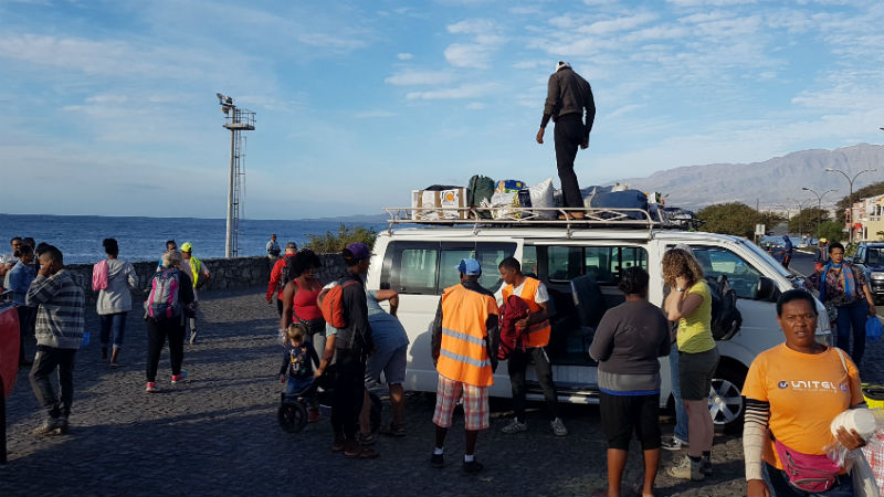 Aluguer auf Santo Antao