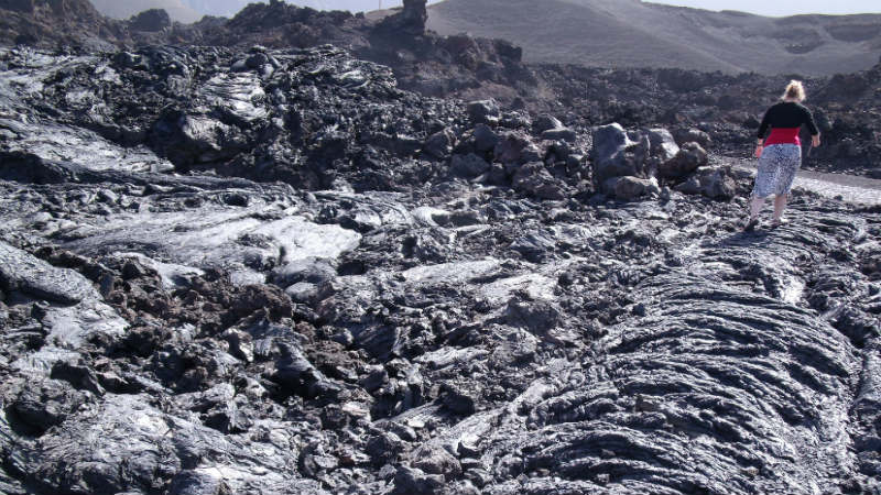 Alter Lavastrom am Pico do Fogo