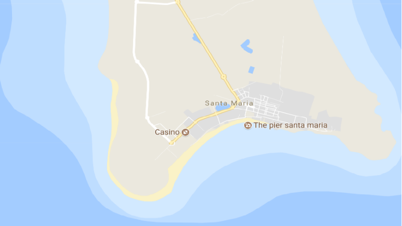 Karte Standort Santa Maria Beach