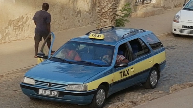 Taxi auf Kap Verde